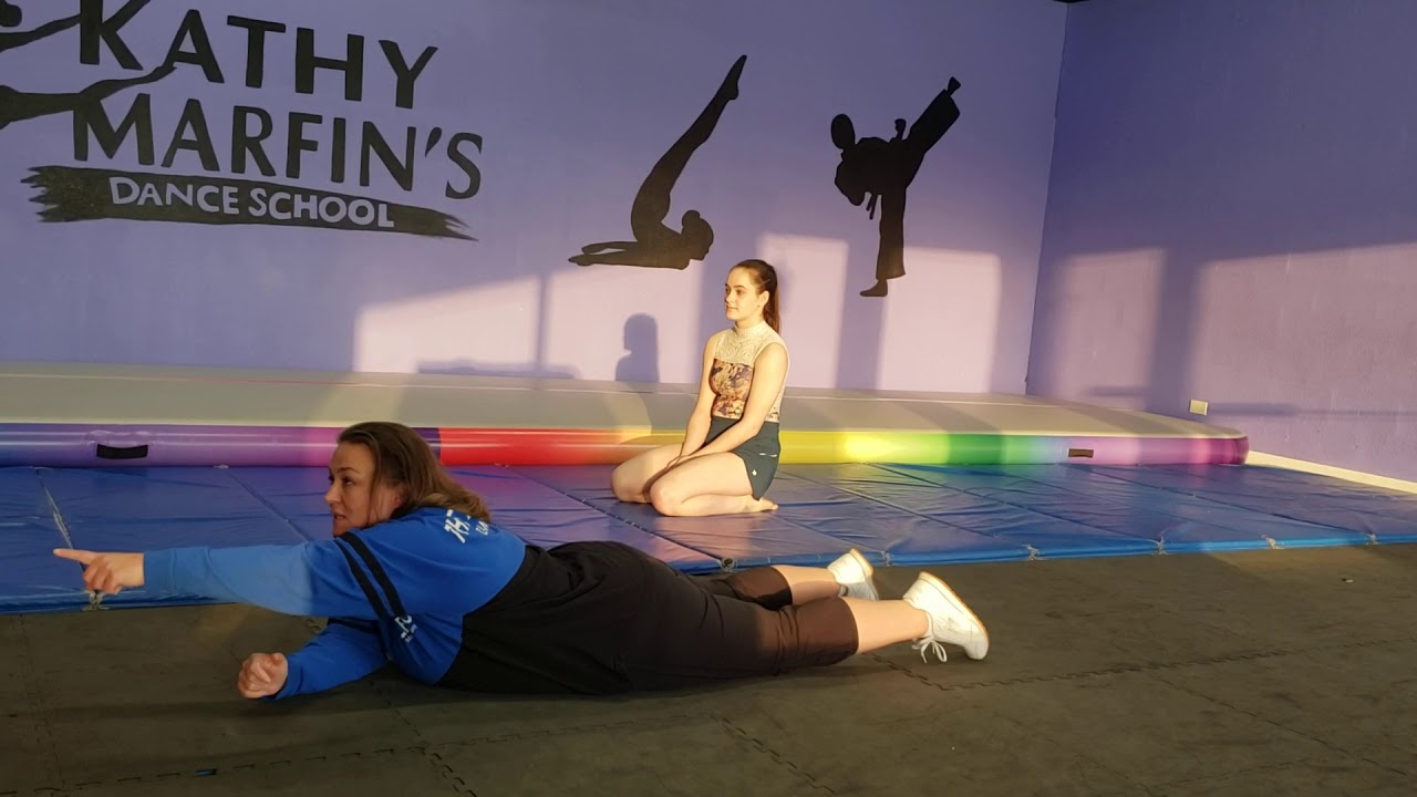 Tumbling Chinstands - breakdown and progression