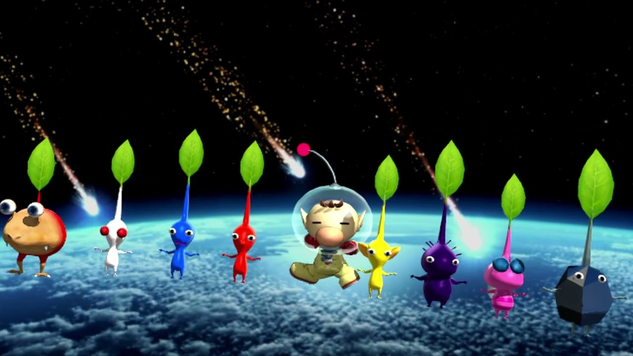 【MMD】 Captain Olimar Loves to Dance 【YOASOBI - アイドル】