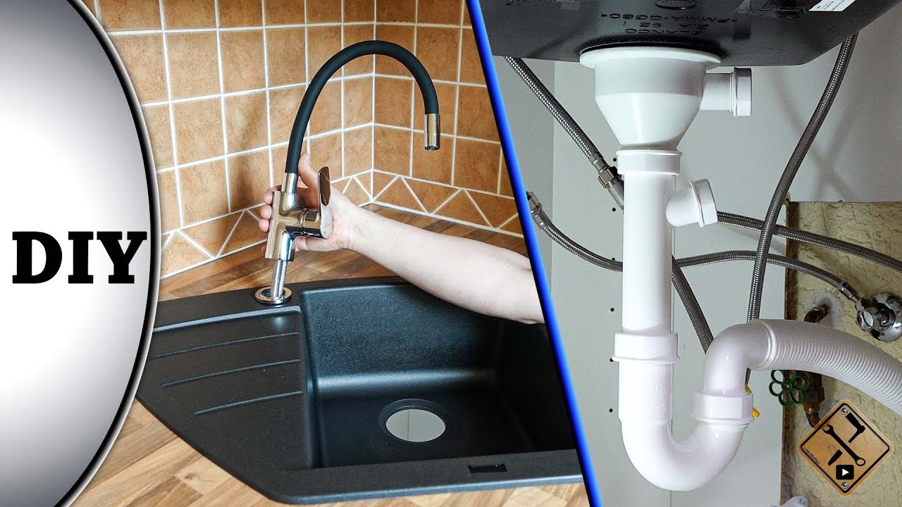 Küchenarmatur selbst montieren Anleitung auch für Laien (+Installation Glasreiniger für Küchenspüle)