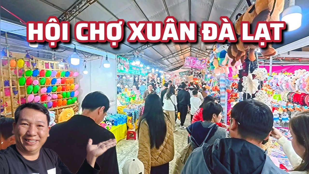 Hội Chợ Xuân Đà Lạt Có gì mà vui quá!!.