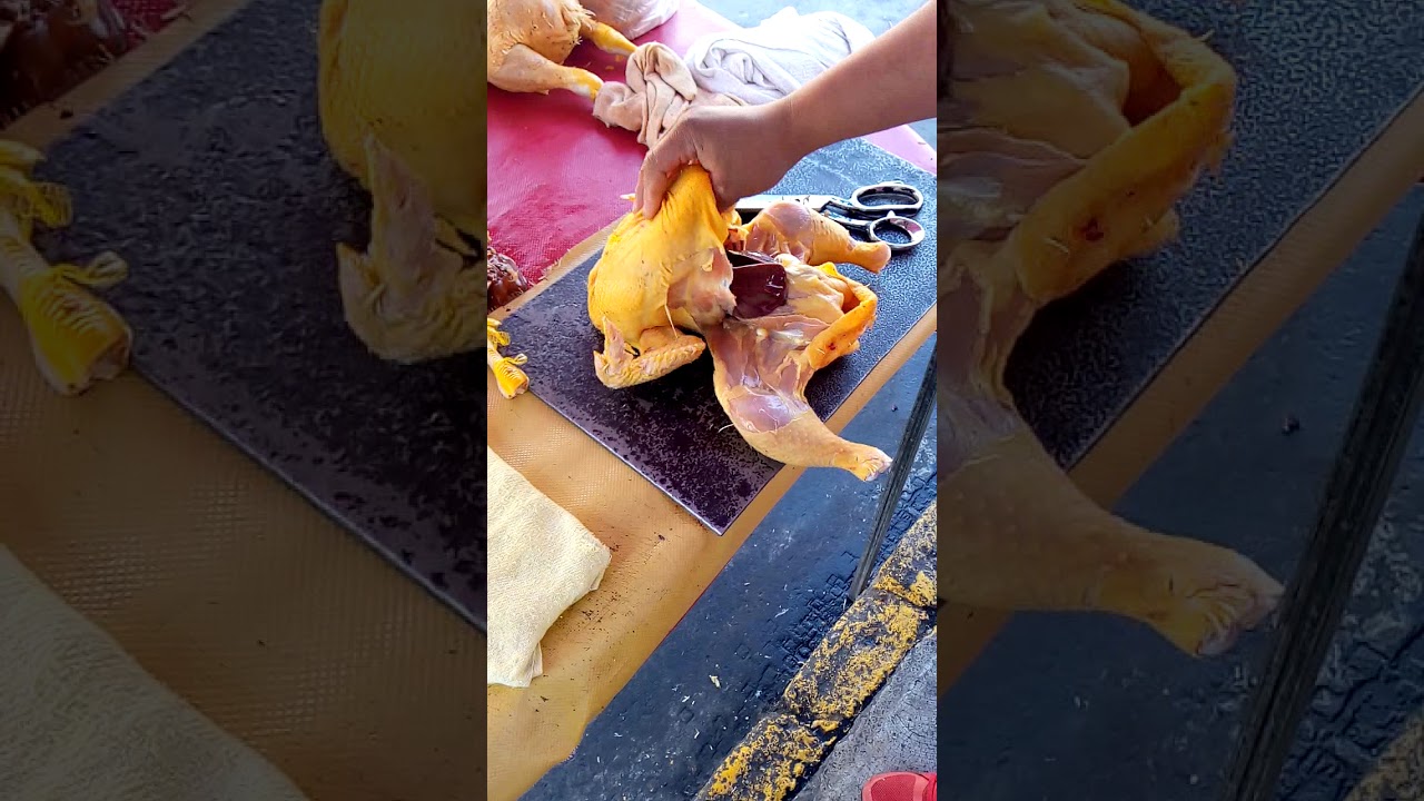Como cortar pollo correctamente