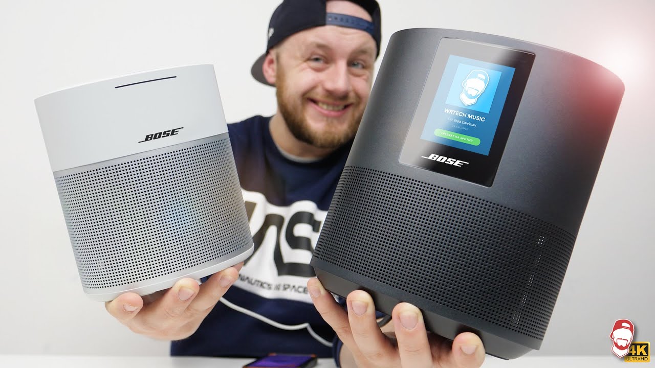 🔥 Chytré reproduktory Bose Home Speaker 300 a Home Speaker 500 | WRTECH [4K]