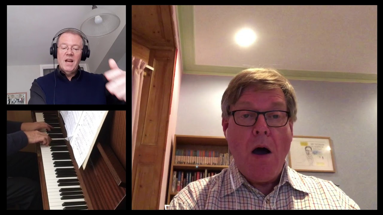 Tenor rehearsal for John Rutter: Star Carol