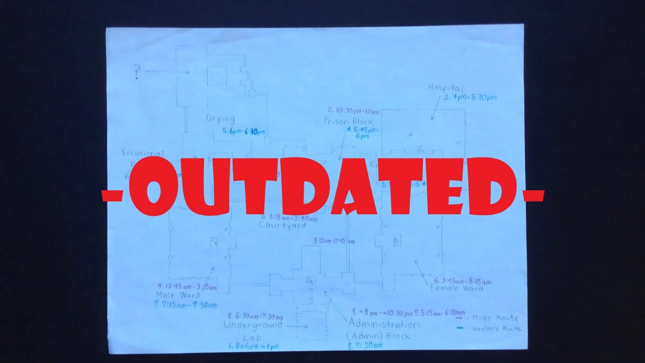 Outlast and Outlast Whistleblower Timeline with Map (OUTDATED)