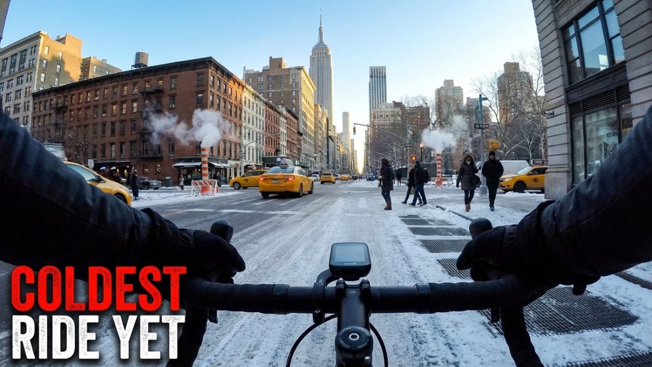 New York City Winter Bike Ride