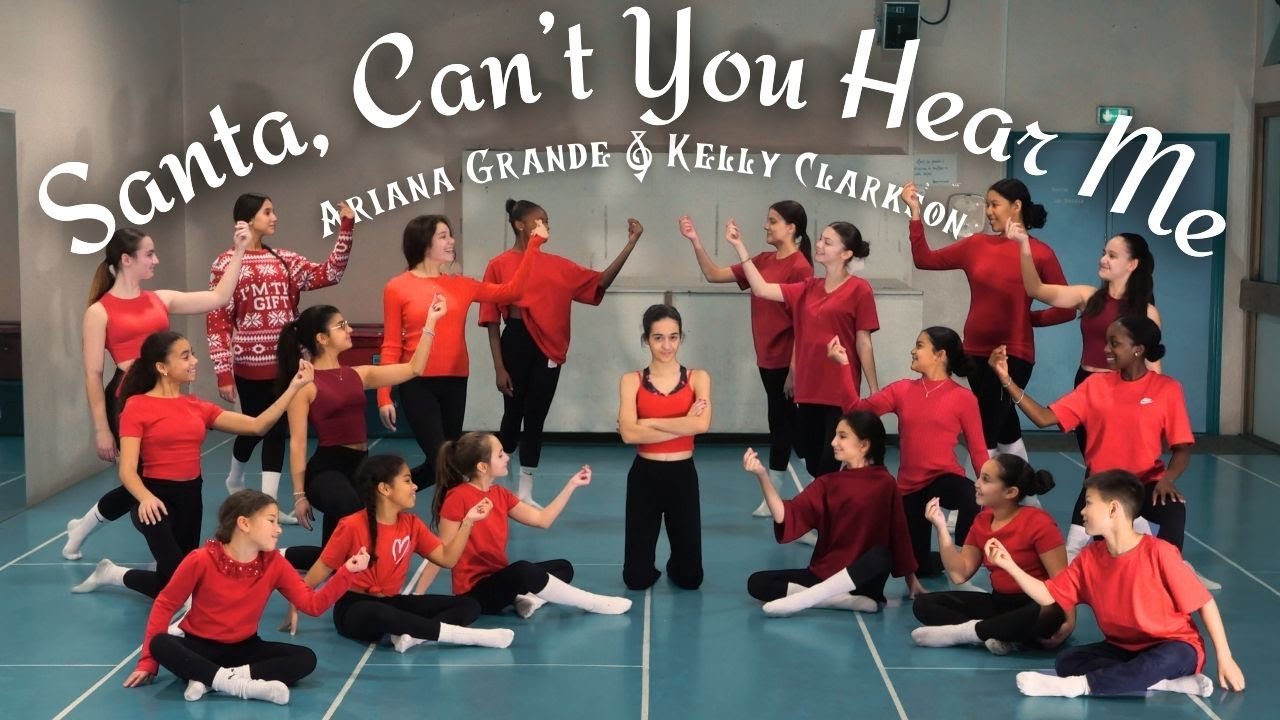 SANTA CAN YOU HEAR ME- ARIANA GRANDE ft KELLY CLARKSON I #CHRISTMAS JAZZ I Anaïs Peugnez Choreo.