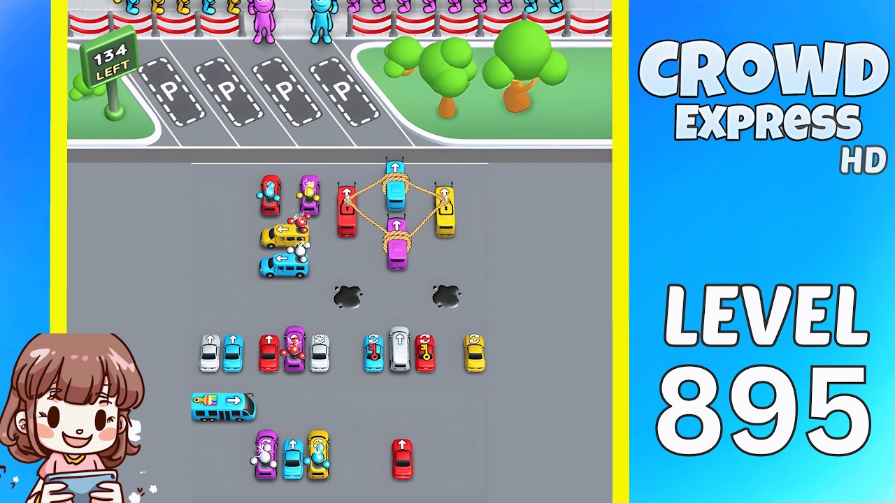 Crowd Express Level 895 Solution Walkthrough