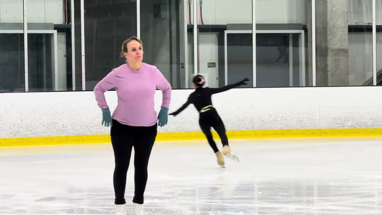 Kaitlyn Fung Pre Gold skating skills test