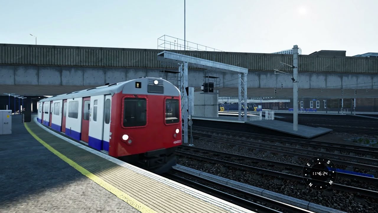 -鐵道攝影- London Underground Circle line and Hammersmith & City line (Paddington - Westbourne Park)