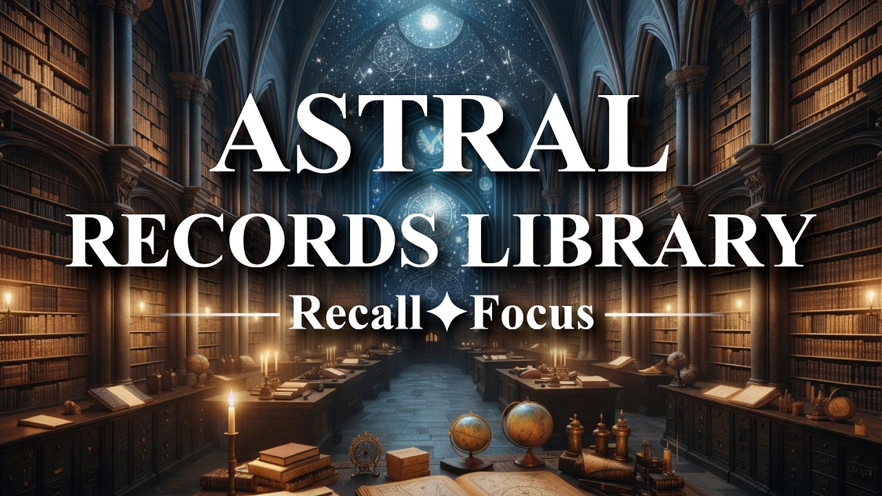Astral Records Library ✦ Magical Ambient Music for Recall, Study & Calm Focus (3 Hours)