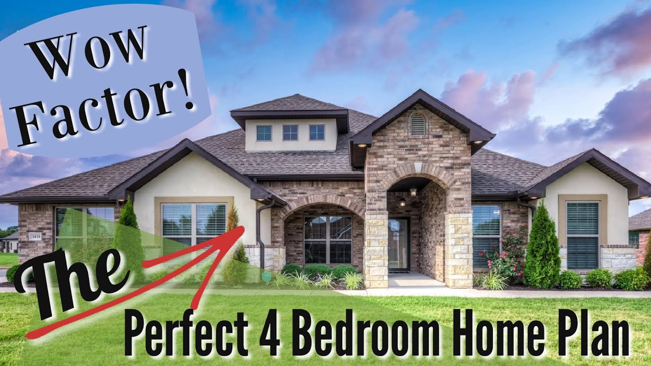 INCREDIBLE 4 Bedroom Home w/ Must See Layout Design | Home Tours | New Home Plan