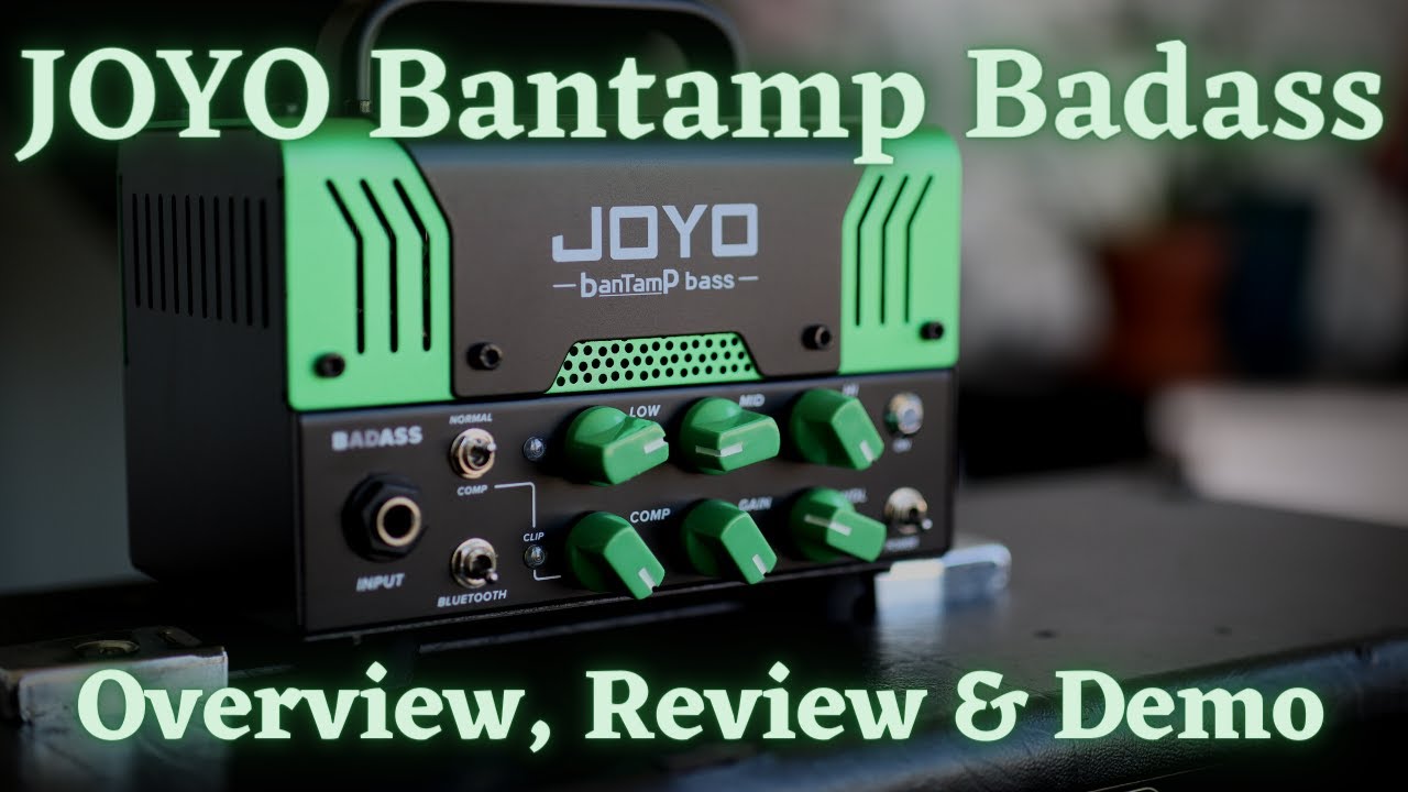 AUTHENTIC Tube Tone on a Budget!!! | Joyo Bantamp Badass Hybrid Bass Amplifier Head Review & Demo