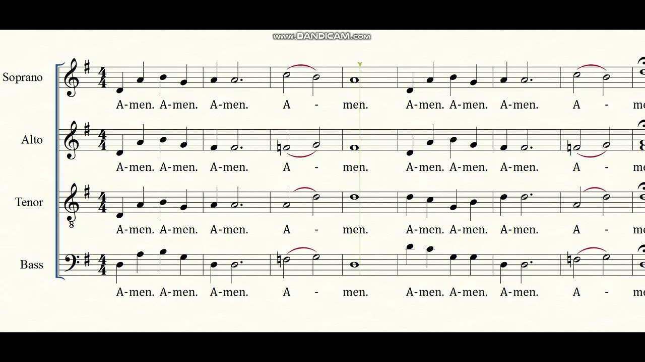 Amen (WACOM IV) - Fr. Allan B. Antonio (Arr. Ferdinand M. Bautista) SOPRANO