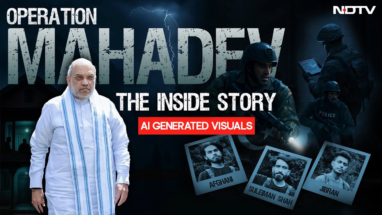 Operation Mahadev Animation Video | Guns, Made-in-Pak Chocolates: Amit Shah Lists Proof In Lok Sabha