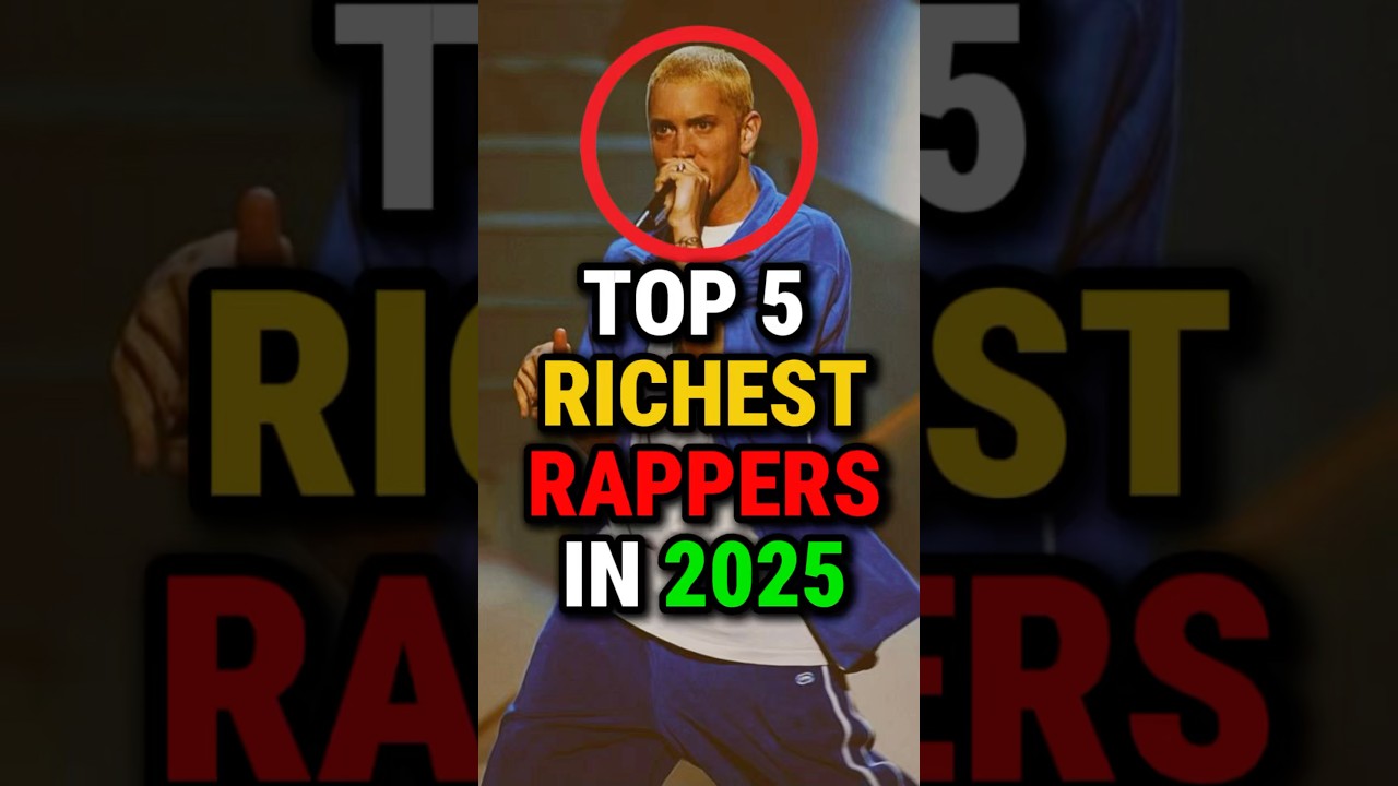 TOP 5 RICHEST RAPPERS IN 2025