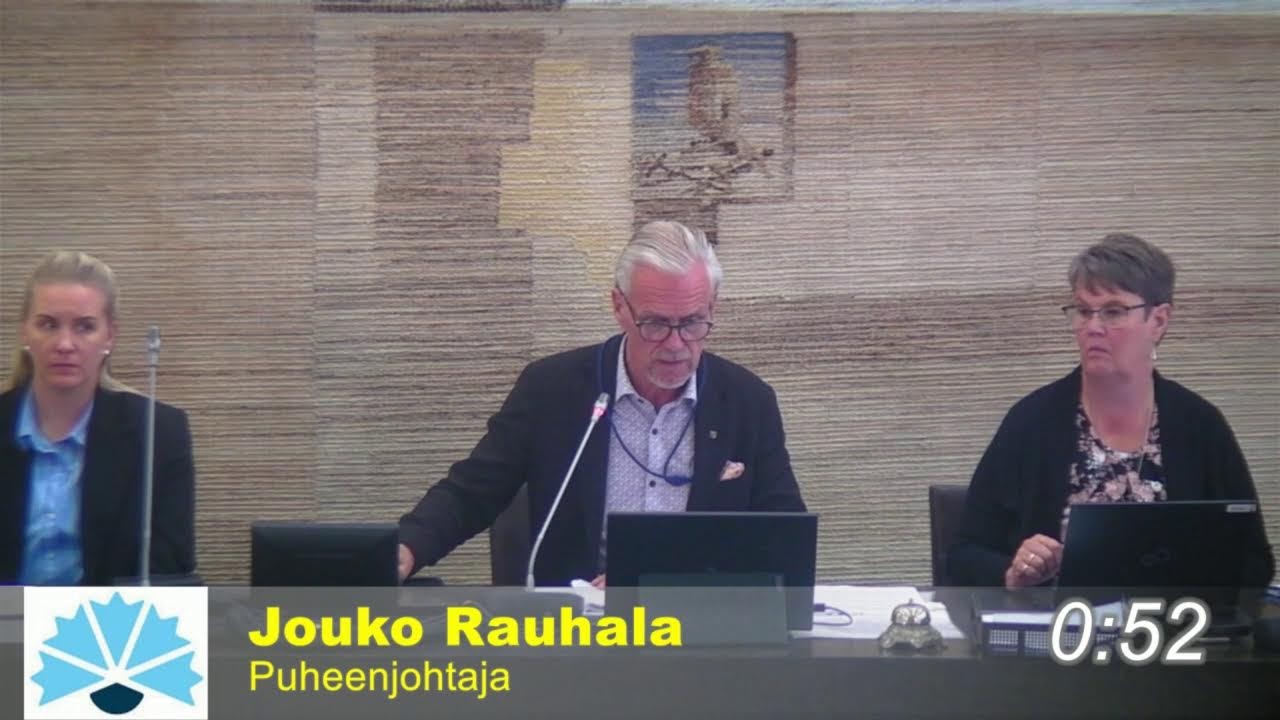 Kaupunginvaltuusto 25.8.2025