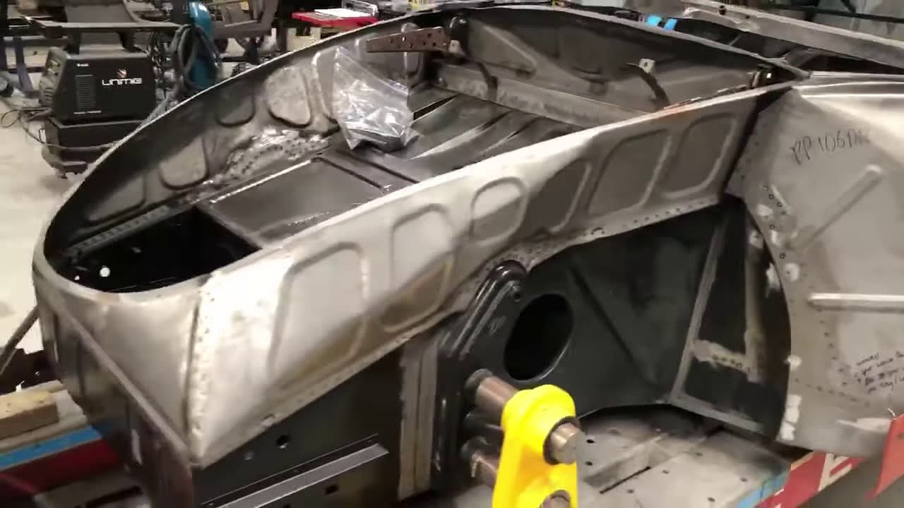 Porsche 356 pre A in the Motorretro workshop
