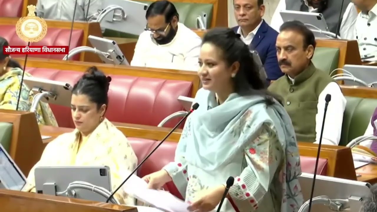 हरियाणा विधानसभा के बजट सत्र के चौथे दिन सदन में उठाए गए प्रश्नों का तथ्यपूर्ण और स्पष्ट उत्तर दिया।