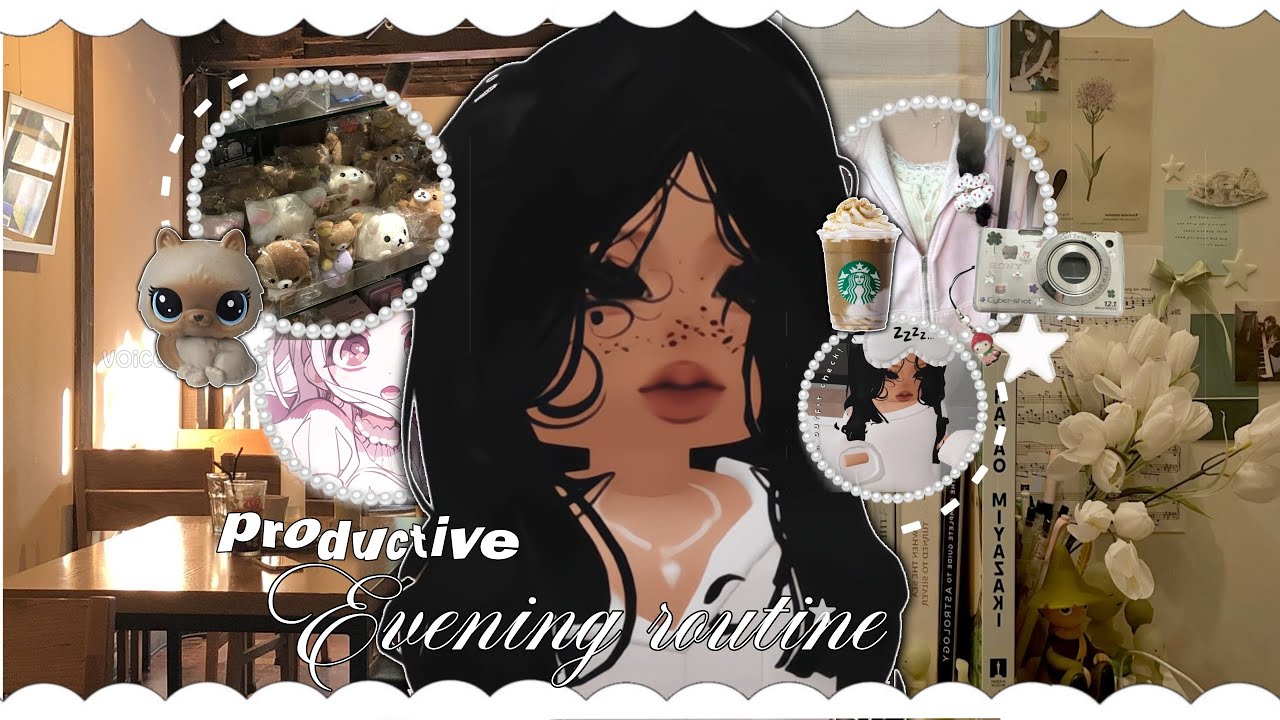 ､､🍞〜🍓：を｡｡*productive* evening routine 【 cozy berry avenue video 】voiced 💭♡､､