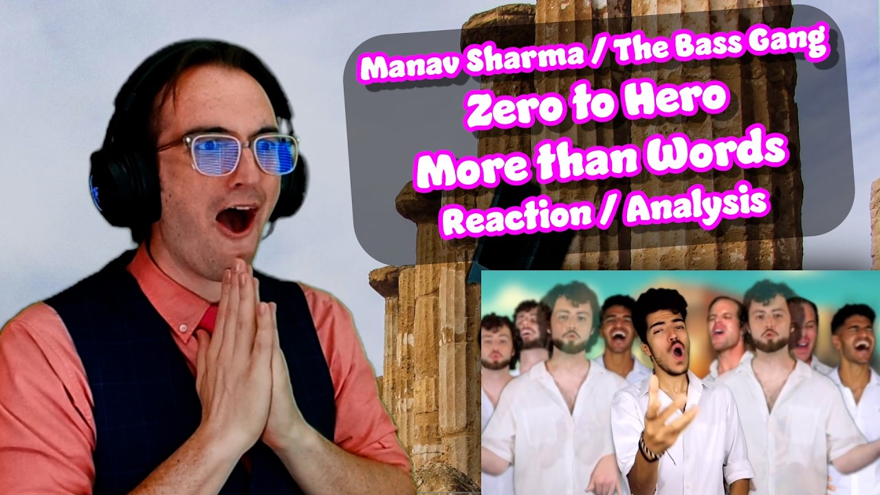 This Could Not Be MORE FUN!! | Zero to Hero/More Than Words | Manav Sharma/The Bass Gang Reaction