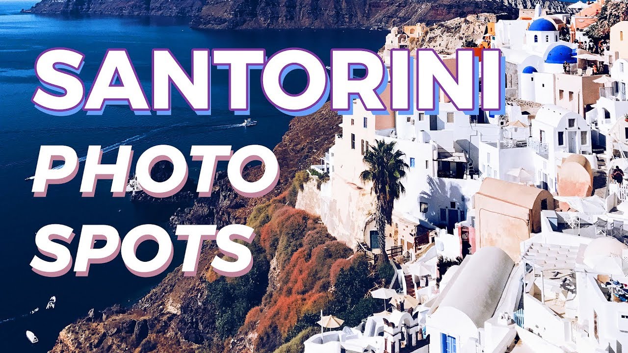 9 Best Secret Photo Spots in SANTORINI, GREECE // How to explore Oia in 1 day