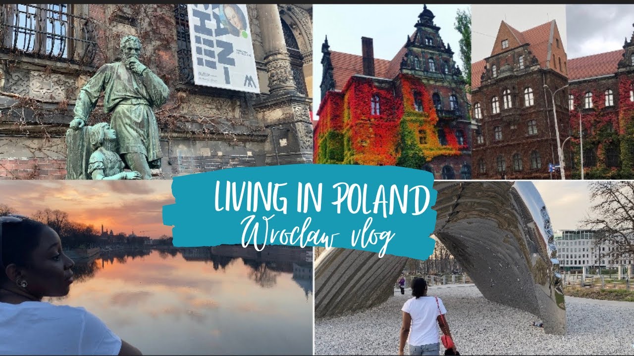 LIVING IN POLAND 🇵🇱  #10: An Evening Stroll in Wroclaw| bike riding