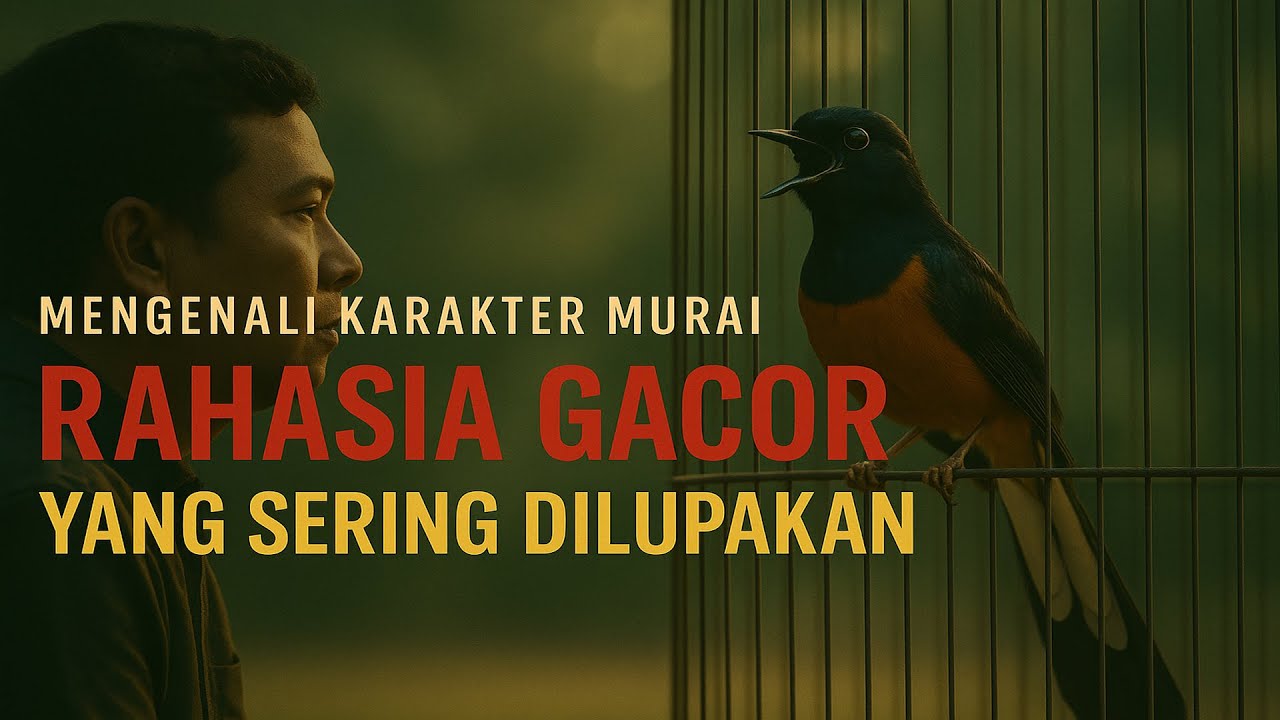 Rahasia Gacor yang Sering Dilupakan | Mengenali Karakter Murai Batu