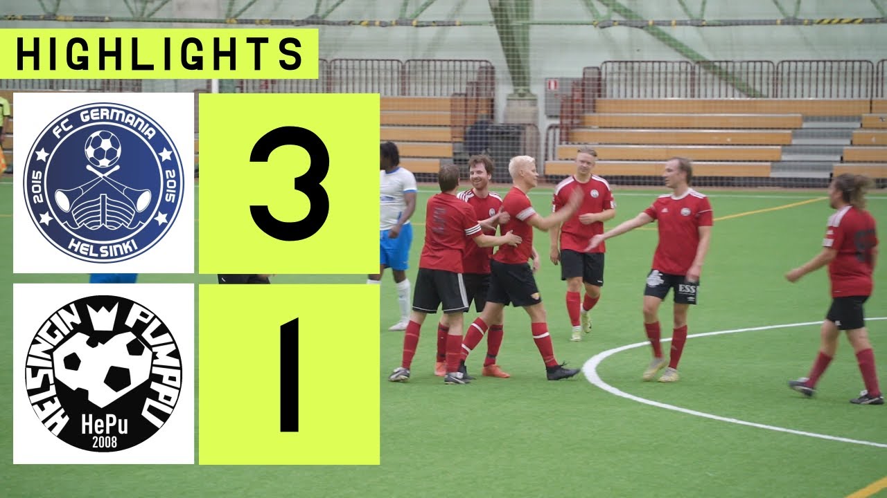 [Miesten Vitonen] FC Germania Helsinki vs Helsingin Pumppu 3-1 (1-1) | Highlights