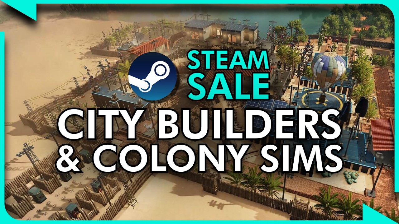 Осенняя распродажа градостроительных и симуляторов колоний в Steam просто НЕВЕРОЯТНА!