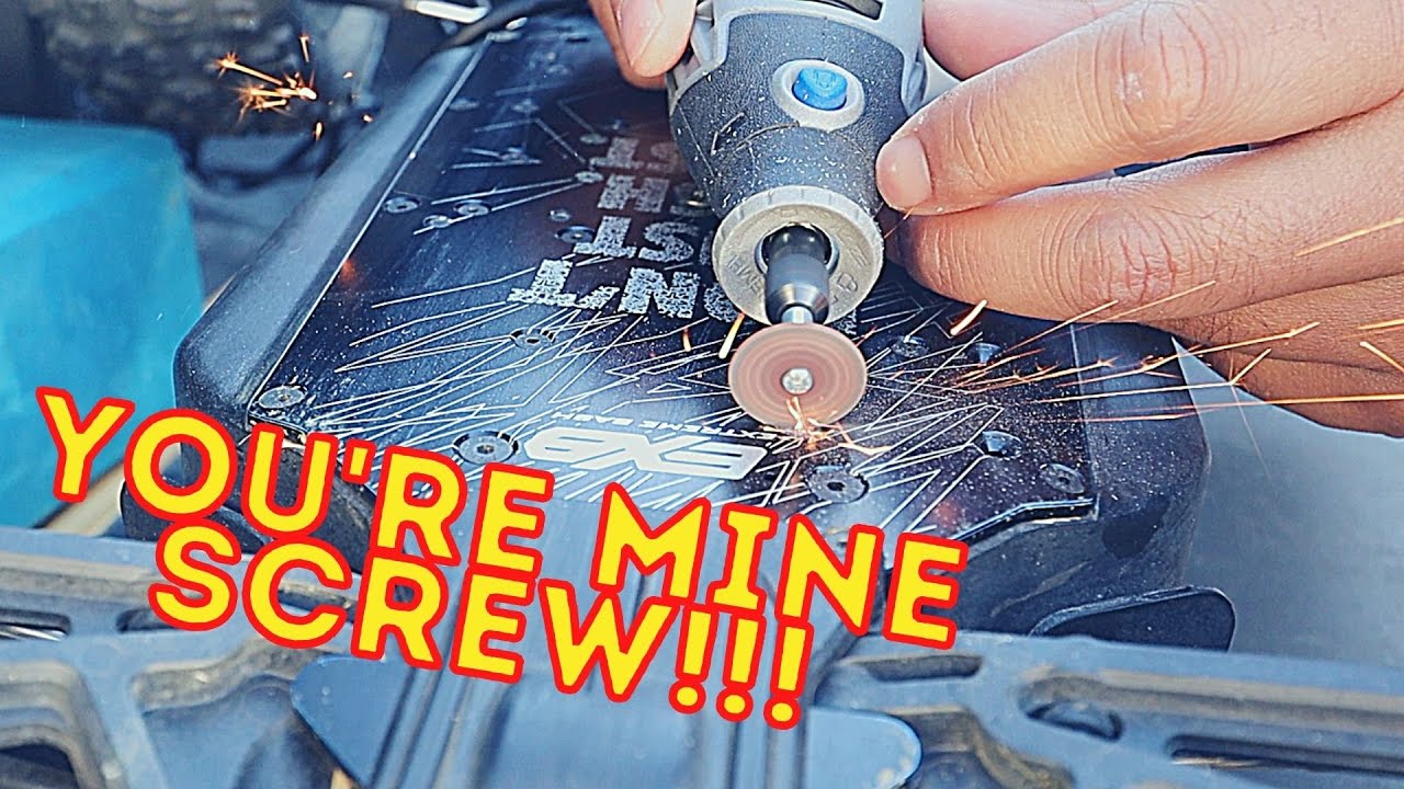 CRAP!!! Stripped RC Car Screws! How to Remove Them