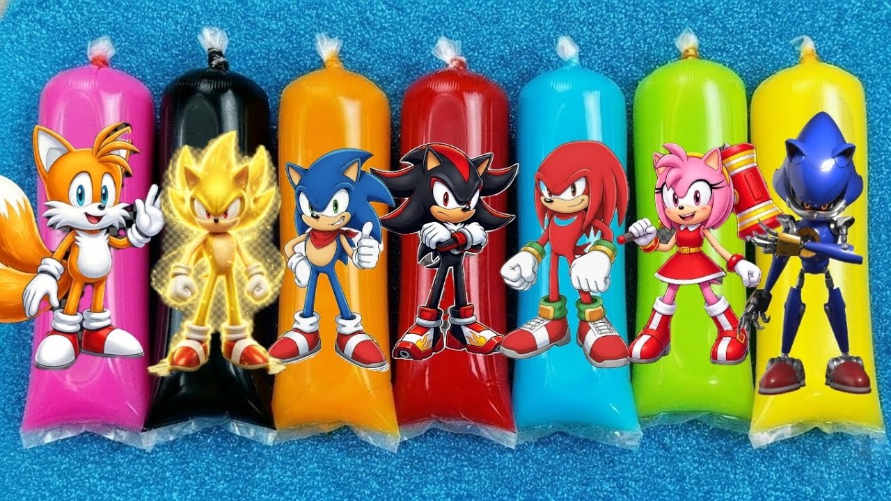 SONIC THE HEDGEHOG,SHADOW,KNUCKLES,TAILS,SUPER SONIC,METAL SONIC,ASMR