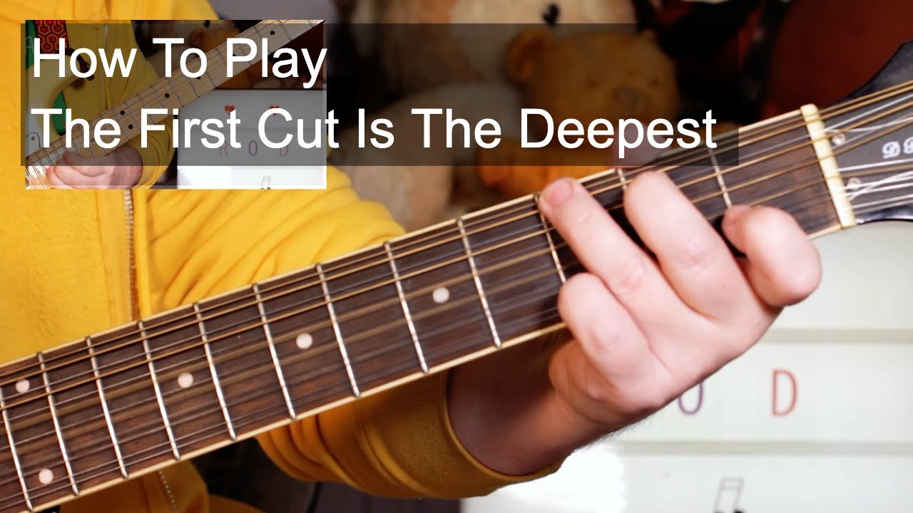 'The First Cut Is The Deepest' Rod Stewart Guitar Lesson