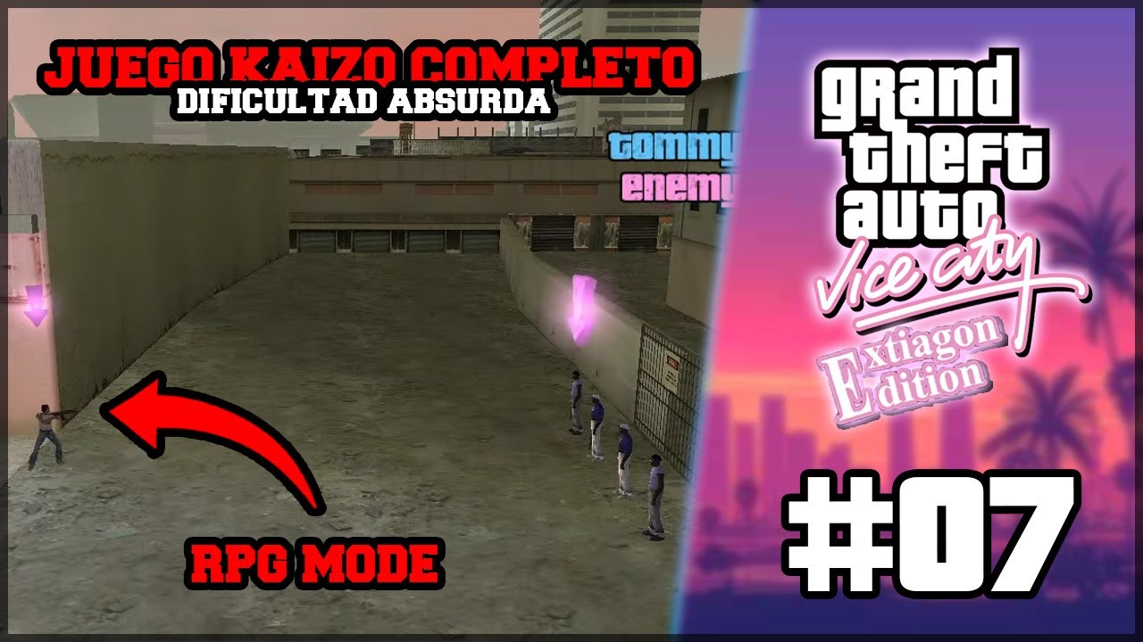Como es mi CUMPLEAÑOS, SOLO 🔴 REINICIA | GTA Vice City KAIZO | Extiagon Edition MOD - Ep.7