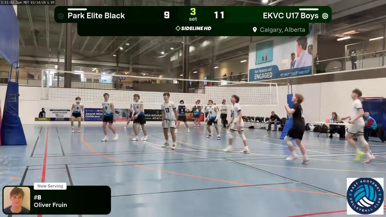 EKVC U17 Boys vs. Park Elite Black (2026.03.14)