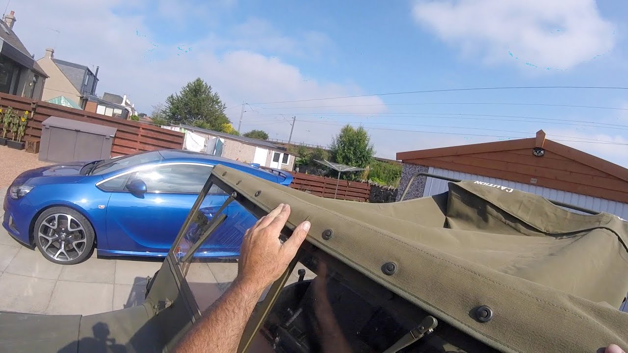 Willys Jeep;  Canvasco.com UK   Summer Top