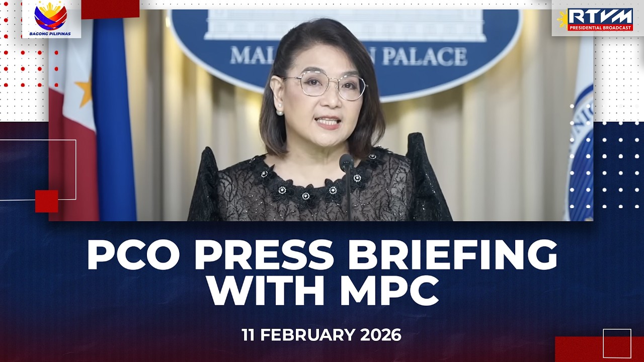 PCO Press Briefing with MPC 2/11/2026