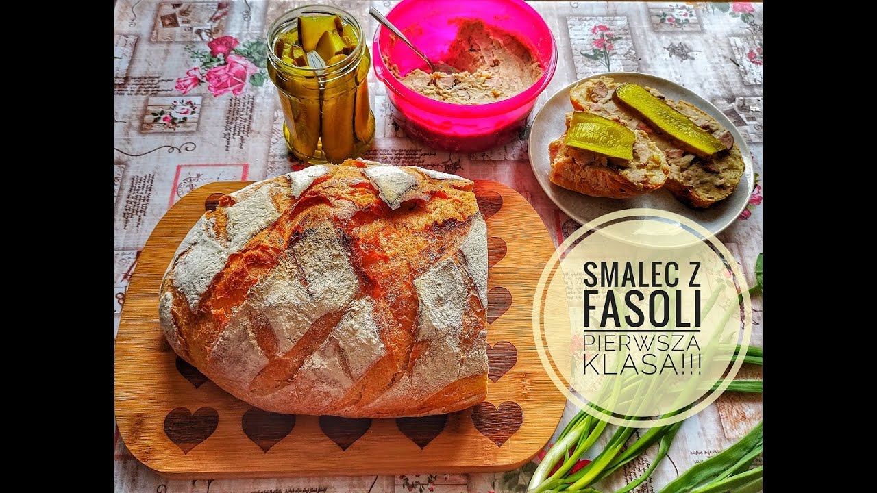 Smalec z fasoli pyszny i niezwykle łatwy do wykonania.