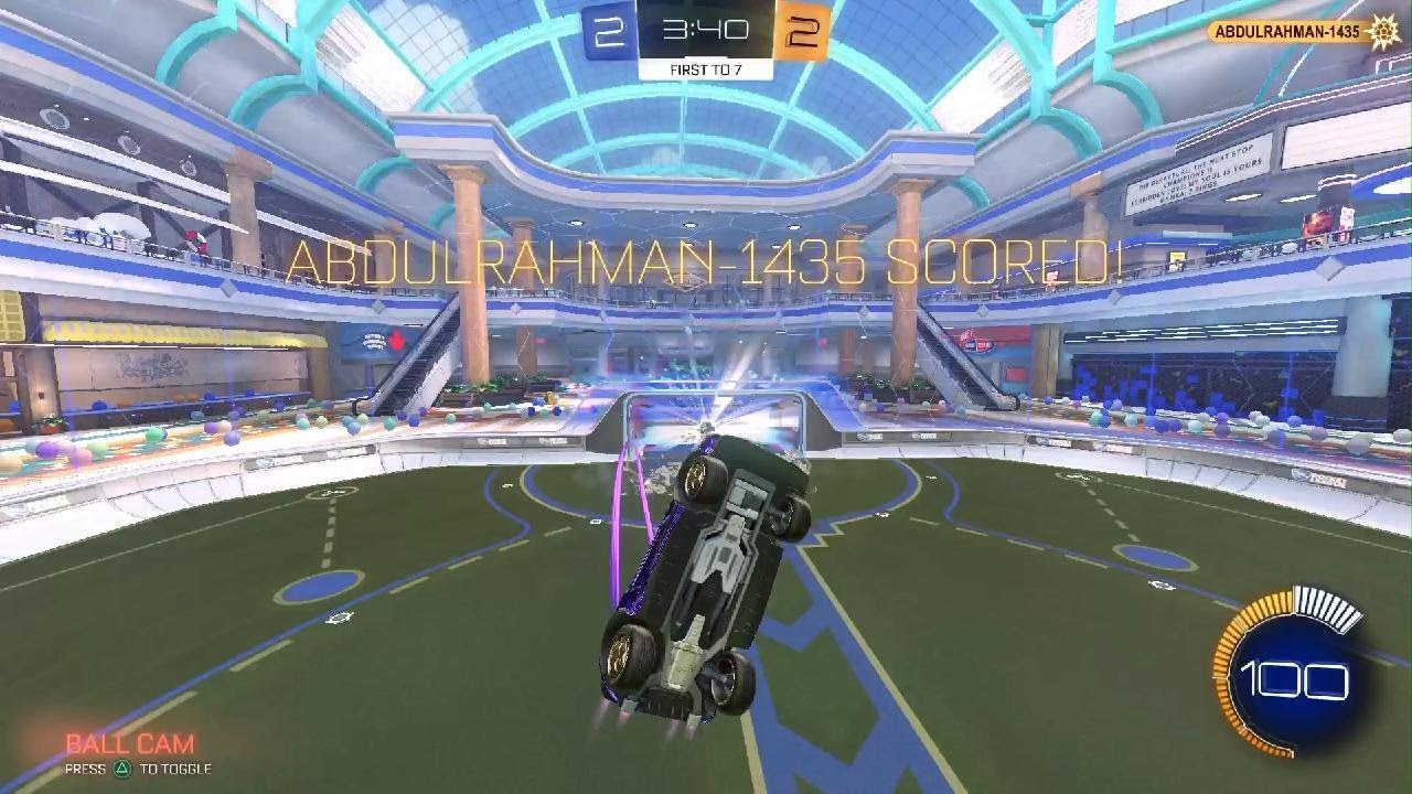 playing rocket league ( i will also tell u how to get high five)#