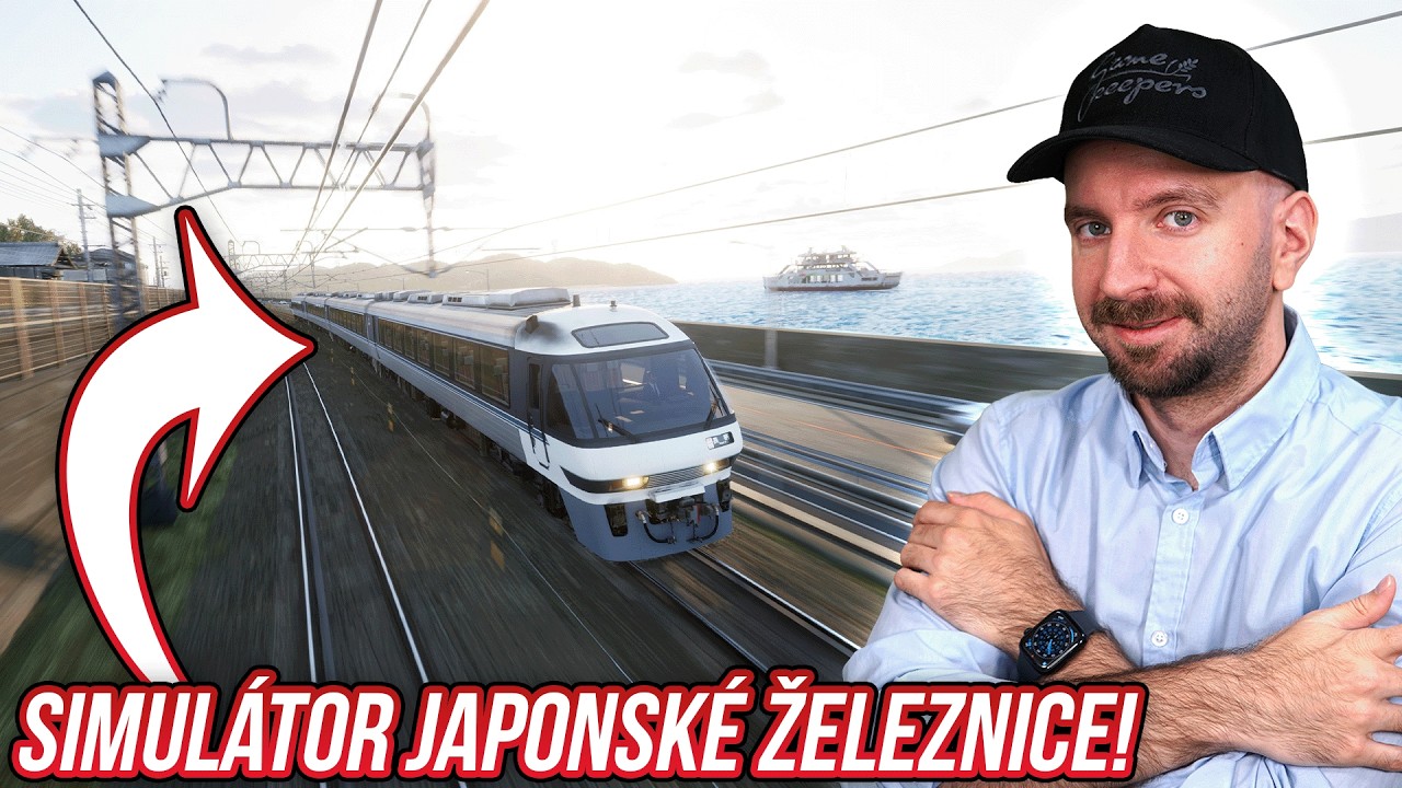 SIMUL&Aacute;TOR JAPONSK&Eacute; ŽELEZNICE! | Running Train