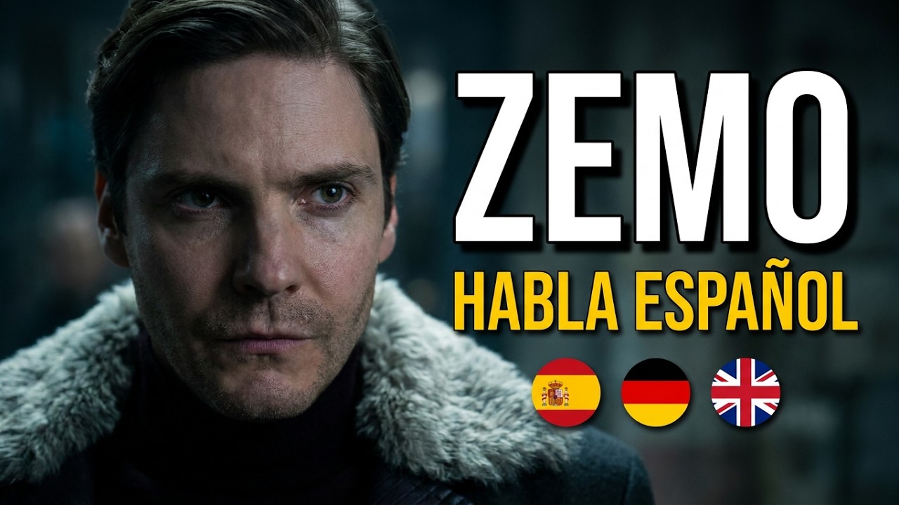 🇪🇸 DANIEL BRÜHL hablando ESPAÑOL, Alemán e Inglés 🇪🇸 | TODO sobre el actor que interpreta BARÓN ZEMO
