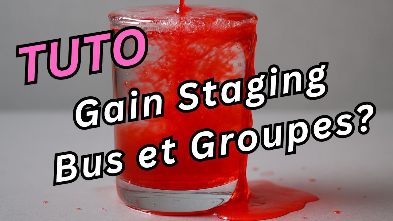 Tuto Gain Staging - Bus et Groupes (Logic Pro 10.8)