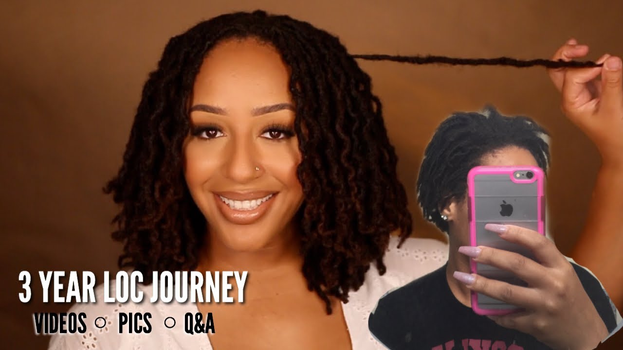3 Year Loc Journey (Videos & Pictures) + Answering FAQS! | TAYLORRLAUREN