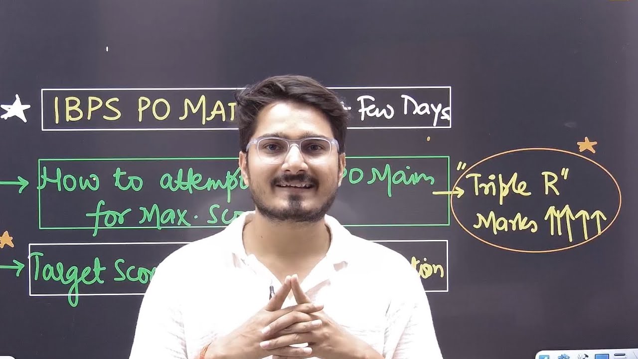 How to Attempt IBPS PO Mains Exam - Triple R🔥| IBPS PO Mains Strategy Last 15 days Plan |