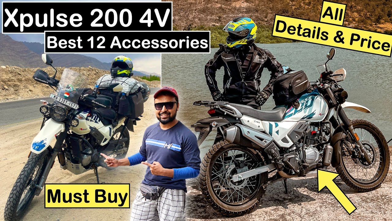Top 12 Modifications On My HERO XPULSE 200 4V | Accessories Walkaround Fully Loaded | Detail & Price