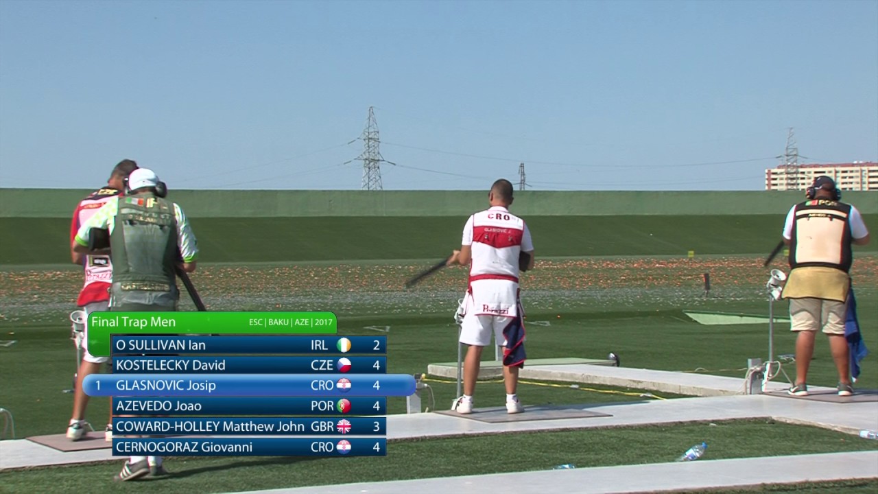 2017 European Championship, Baku, Azerbaijan - Trap Men