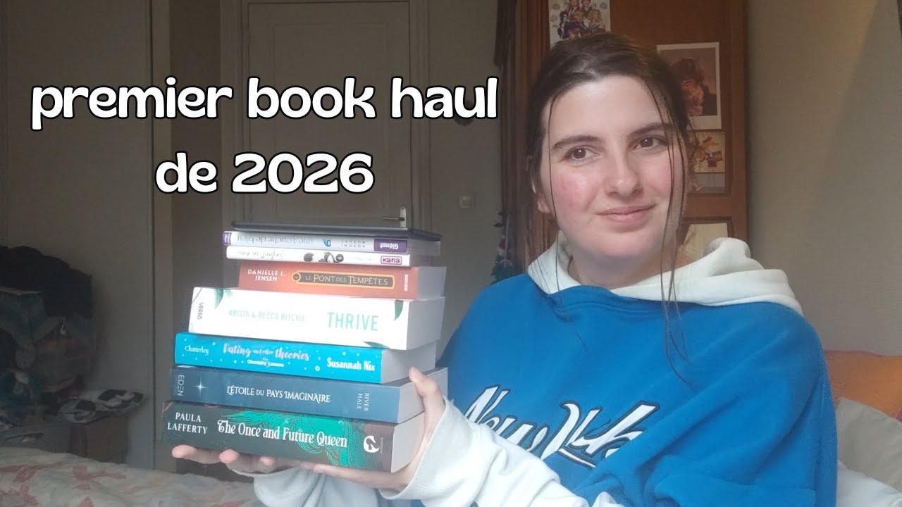premier book haul de 2026 ⋆📖⊹
