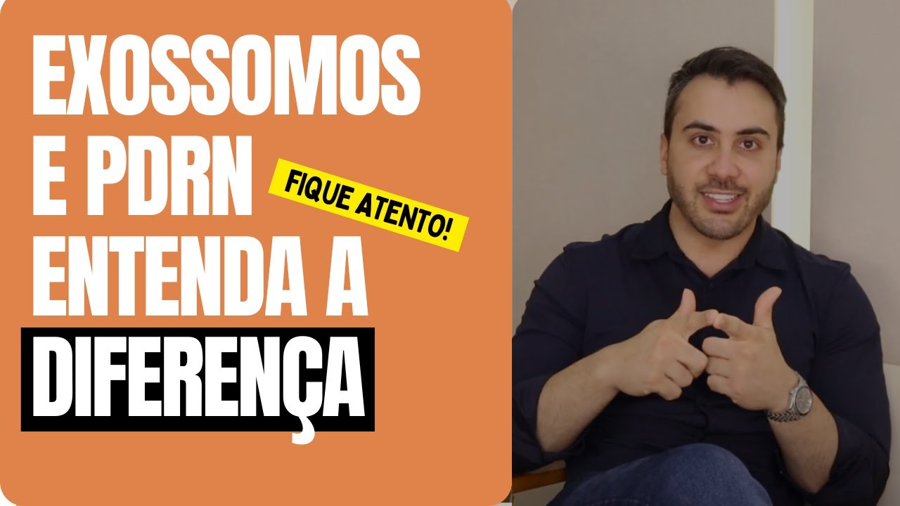 Exossomos e PDRN  Entenda a diferença | @Professor Heitor Cruz