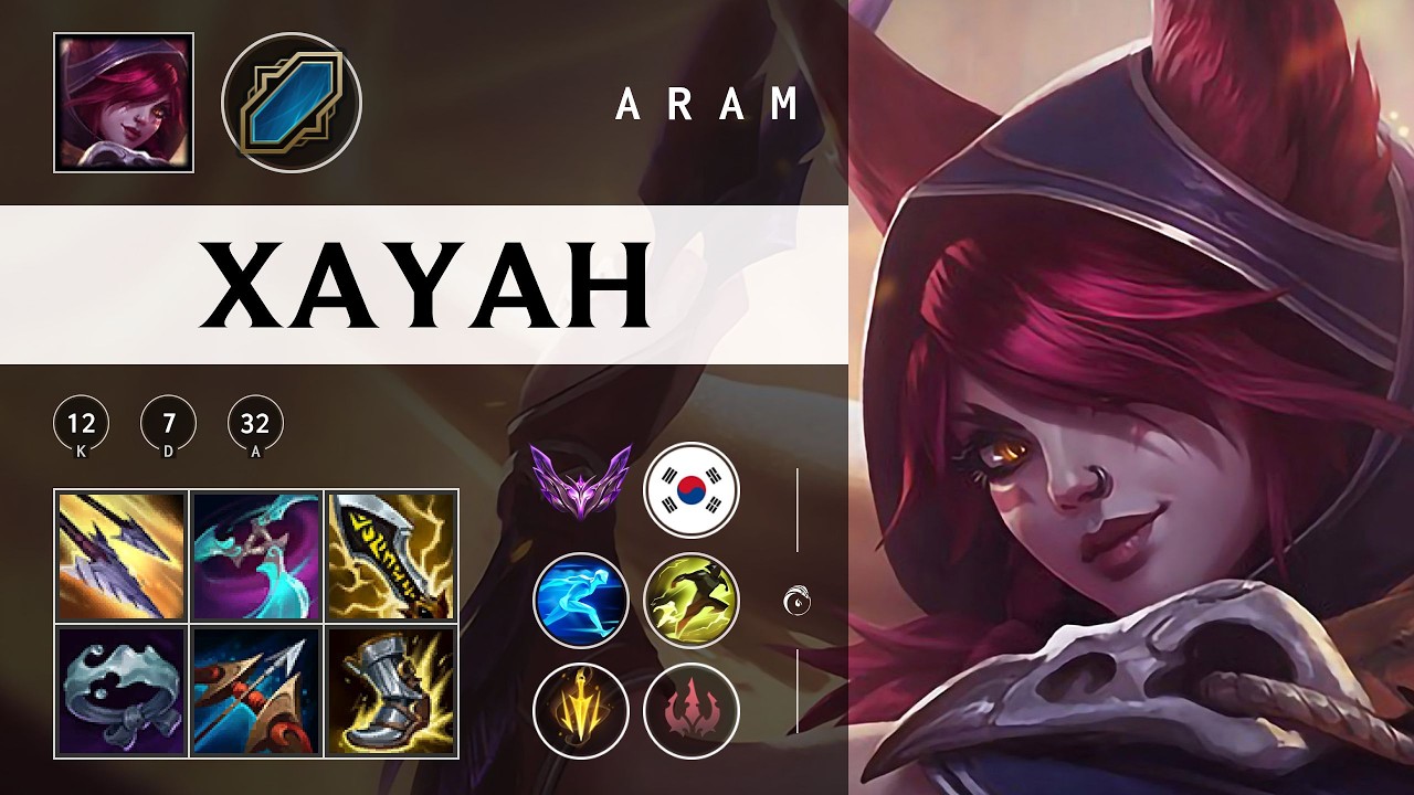 Xayah ARAM - KR Master Patch 26.04
