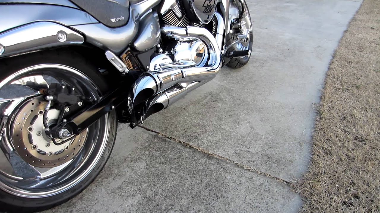 Suzuki Boulevard M109R scorpion tips