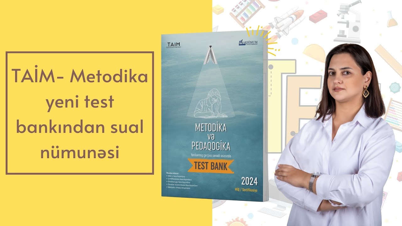 TAİM- Metodika 2024 test bankından test izahı #taim #testbank
